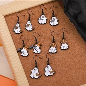 5 pairs funny Halloween earrings